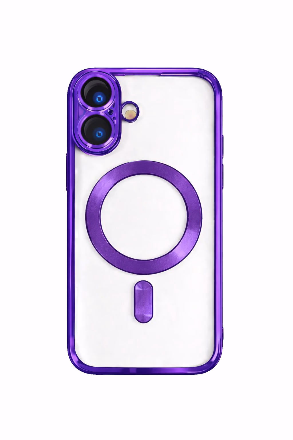 iPhone 16 - Chrome Magsafe + Lens Protection - Purple